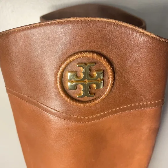 Tory‎ Burch Women’s Ashlynn Tall Leather Riding Boots Size 6.5