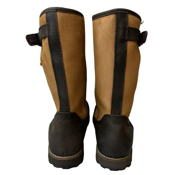 TRAVELIN Waterproof HAMAR LEATHER BOOT BROWN Size 43 UK 9.5 US