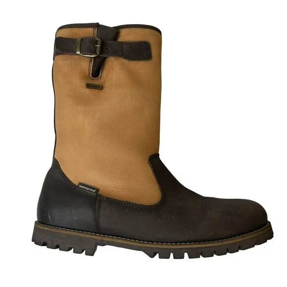 TRAVELIN Waterproof HAMAR LEATHER BOOT BROWN Size 43 UK 9.5 US