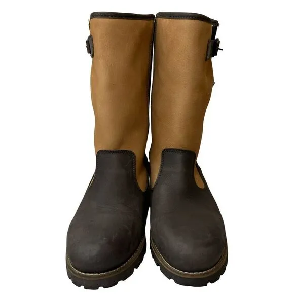 TRAVELIN Waterproof HAMAR LEATHER BOOT BROWN Size 43 UK 9.5 US