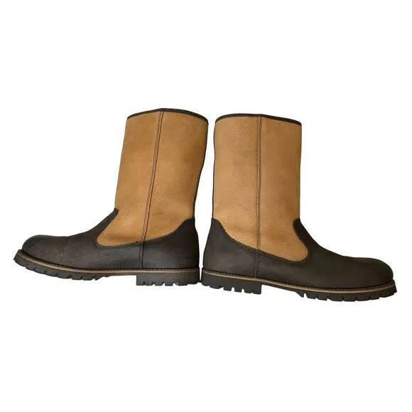 TRAVELIN Waterproof HAMAR LEATHER BOOT BROWN Size 43 UK 9.5 US