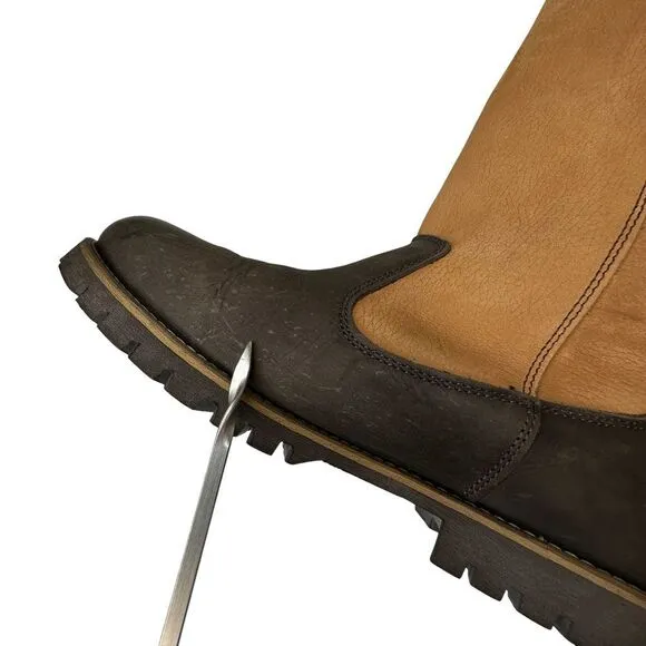 TRAVELIN Waterproof HAMAR LEATHER BOOT BROWN Size 43 UK 9.5 US
