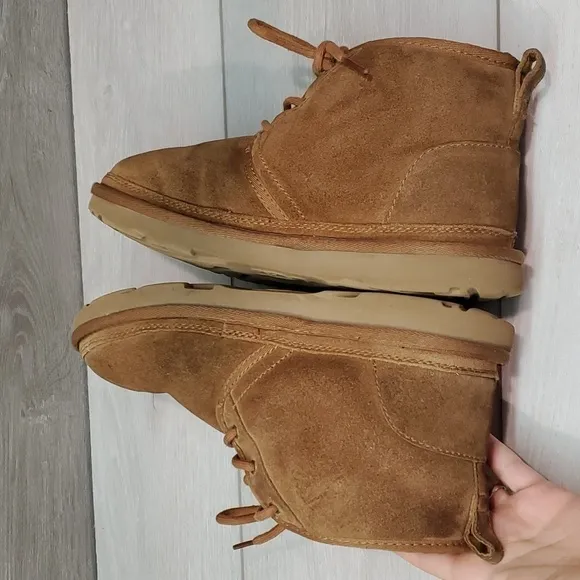 Ugg Australia Women Naumel II Leather Insulated Lined boots sneakers shoes sz 5