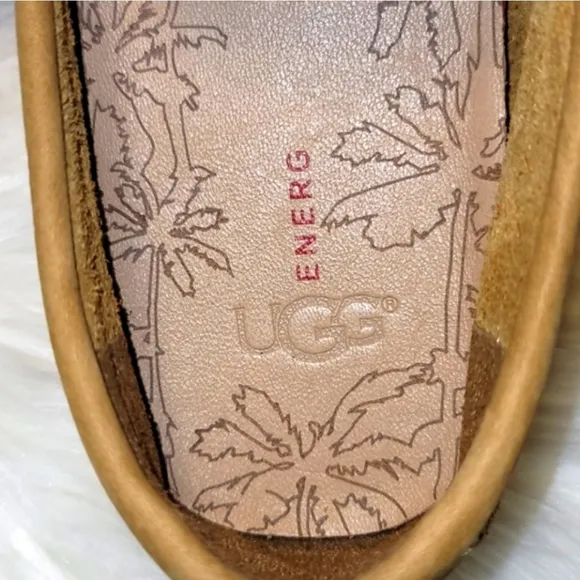 UGG Bel-Air Venetian Perf Driver Shoes Caramel