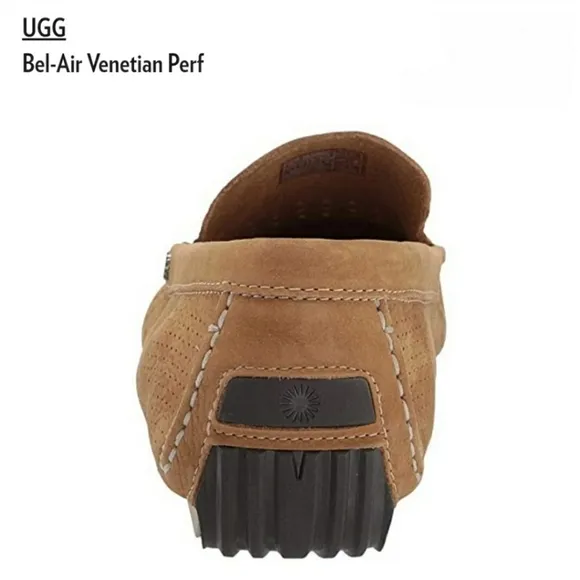 UGG Bel-Air Venetian Perf Driver Shoes Caramel