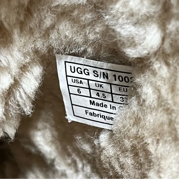 Ugg Brown Sequin Short Boots