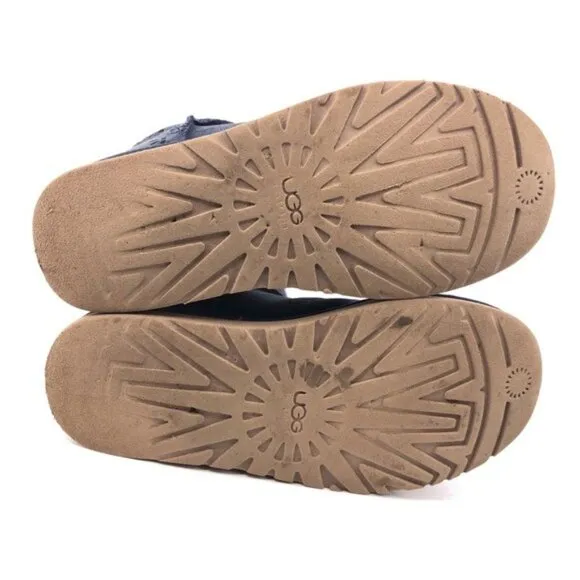 UGG Classic Short Flora Perforated Winter Boots 6