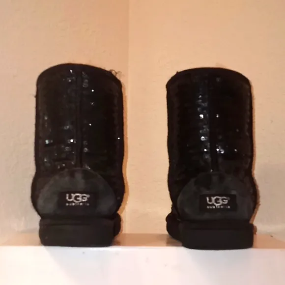 Ugg Classic Short Sequined Sparkly Boots