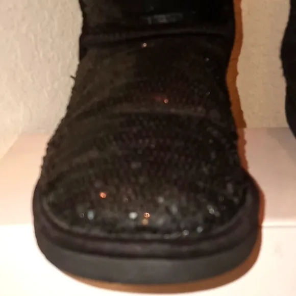 Ugg Classic Short Sequined Sparkly Boots