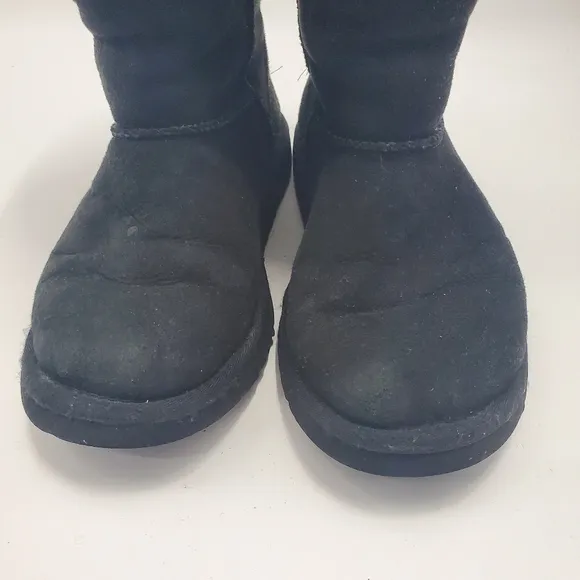 Ugg Classic Tall Boots Black Suede