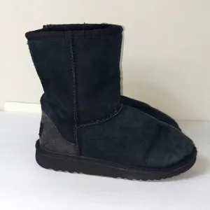 UGG Classic Short Black Boots Sz 2