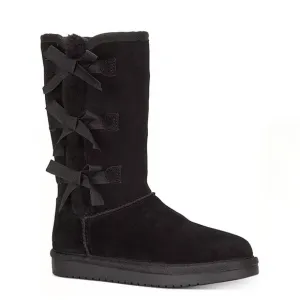 UGG Koolaburra Victoria Tall Boot Black 1 Big Kids Girls