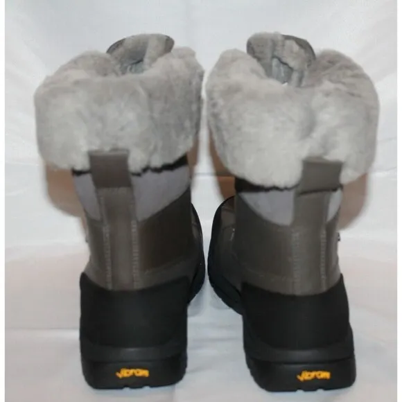 UGG MEN'S BUTTE COLD WEATHER WATERPROOF WINTER SNOW‎ BOOTS METAL GRAY