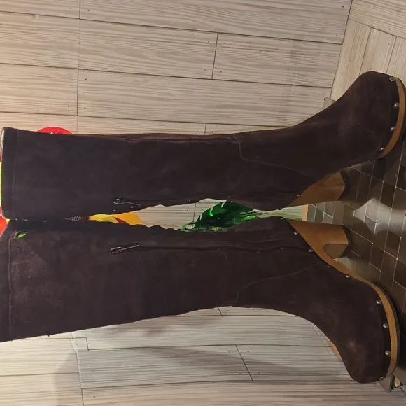 Ugg tall rumor suede lattice tall boots