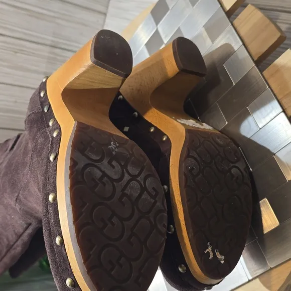 Ugg tall rumor suede lattice tall boots