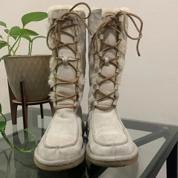 UGG ‘Uptown’ Lace-Up Tall Boots S/N 5190