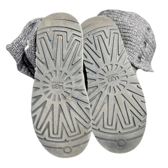 UGG Women's Classic Cardy Tall Knit Acrylic Winter Button Boots