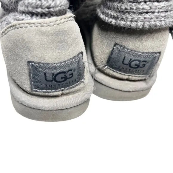 UGG Women's Classic Cardy Tall Knit Acrylic Winter Button Boots
