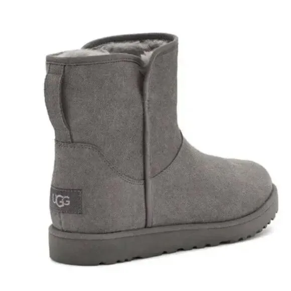 UGG Women's Cory II Bootie in Charcoal Gray Size 11 BRAND NEW