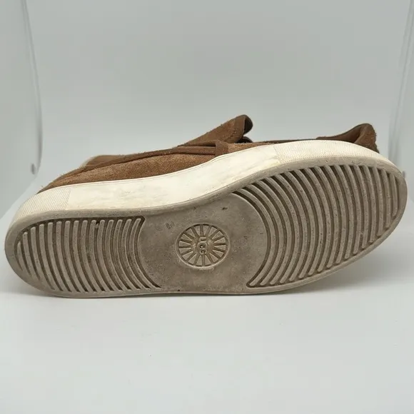 UGG‎ Women's Jass Brown Tan Suede Slip-On Sneakers Shoes Size 7.5