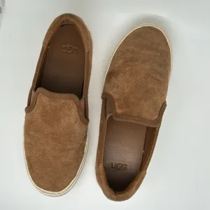 UGG‎ Women's Jass Brown Tan Suede Slip-On Sneakers Shoes Size 7.5