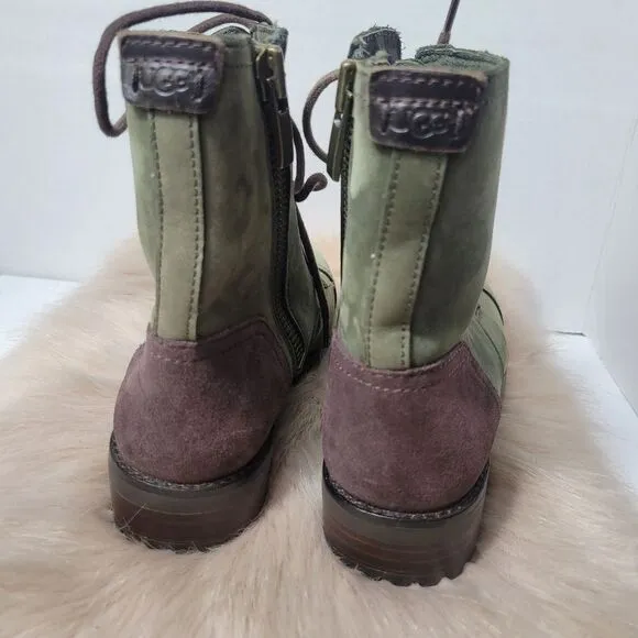 Ugg Australia  Olive Green Kilmer MilitaryWomen's Boot Shoes Size 6