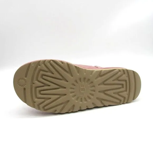 UGG Bailey Zip Short Women's Boots In Seashell Pink Sz 6