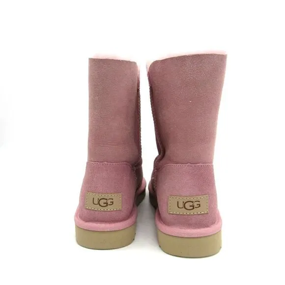 UGG Bailey Zip Short Women's Boots In Seashell Pink Sz 6