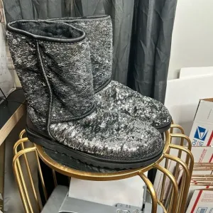 UGG Flip Sequin Short Boots RARE
