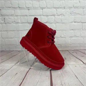 Ugg Neumel II Suede Chukka Red Boots Toddlers Size 9 (S/N 1017320T)