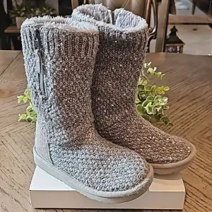 UGG tall knit sequin sparkley boot  size 13