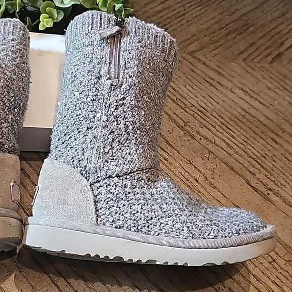 UGG tall knit sequin sparkley boot  size 13