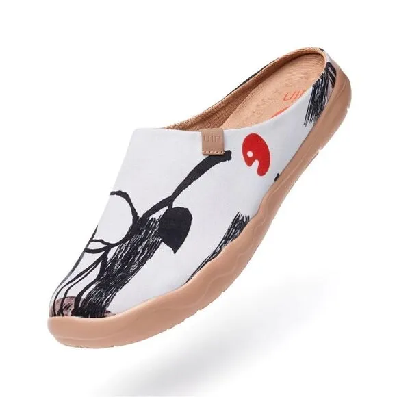 UIN Men's Comfort Mules Walking Casual Travel Shoes Malaga (The Palm- Slipper)