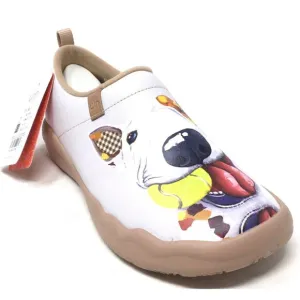 UIN Pit Bull Women's Size 6.5 Multi-Color Micro Fiber Leather Upper Slip On Shoe