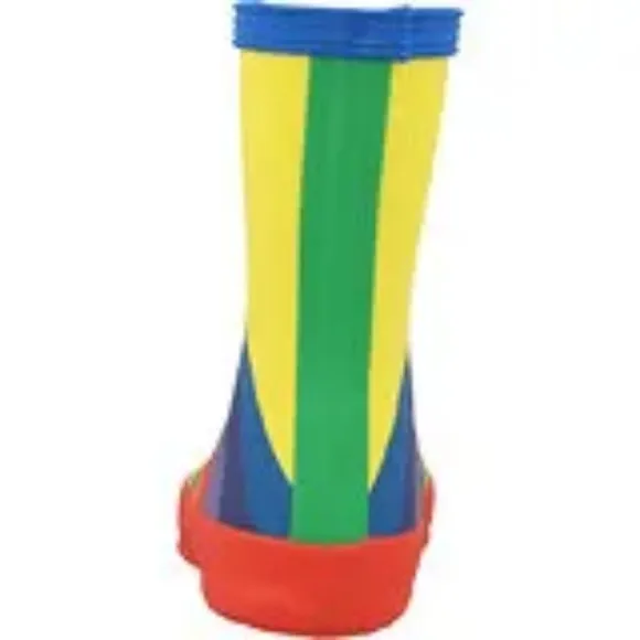 UK 6 Hunter Kids First Classic Rainbow Sky Multicoloured Rubber 7 B/ 8 G