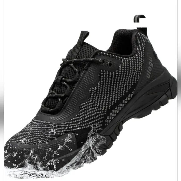 Ulogu Waterproof Steel Toe Shoes for Men / Size 42/8.5US