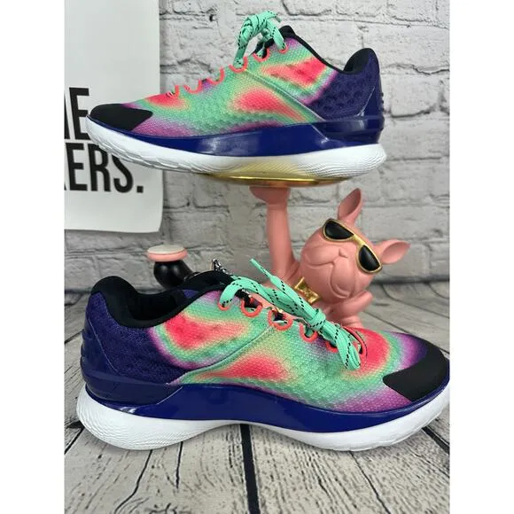 Under Armour Curry 1 FloTro Northern Lights Basketball Shoes Mens 8 Womens 9.5