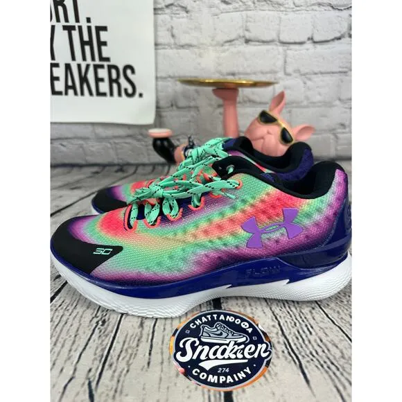 Under Armour Curry 1 FloTro Northern Lights Basketball Shoes Mens 8 Womens 9.5