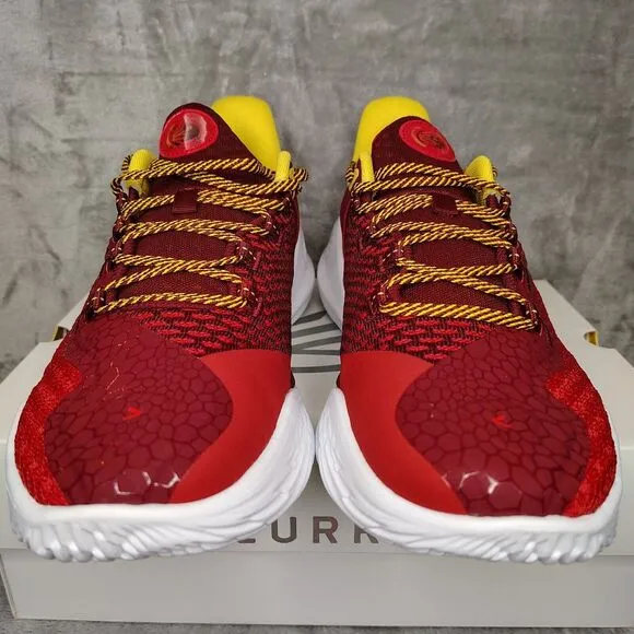 Under Armour Curry Flow 11 Basketball Shoes Bruce Lee Fire Men's Size 10.5 - NEW