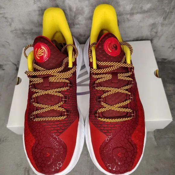 Under Armour Curry Flow 11 Basketball Shoes Bruce Lee Fire Men's Size 10.5 - NEW