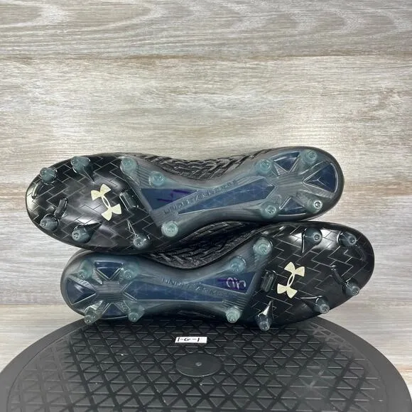 Under Armour Mens Clone Magnetico Pro FG Soccer Cleats Black Size 12