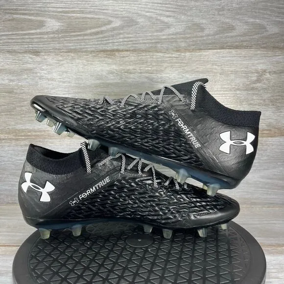 Under Armour Mens Clone Magnetico Pro FG Soccer Cleats Black Size 12