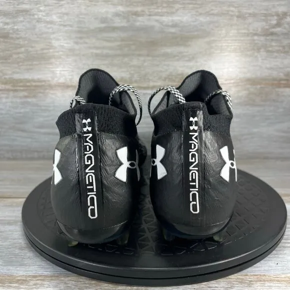 Under Armour Mens Clone Magnetico Pro FG Soccer Cleats Black Size 12