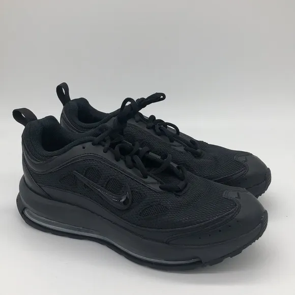 Used Nike Air Max AP CU4826 001 Black/Black-Black-Volt Men's Size 8