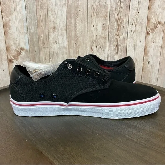 Vans Chima Ferguson Pro Sneakers Black/White/Chili Pepper Size 8.5 Women