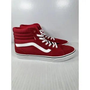 Vans Filmore Hi Top Canvas Chili Pepper Red White VN0A5KXTCPE Size 11 NEW