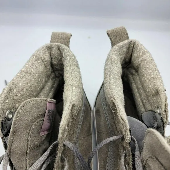 Vans Girls 721356 Olive Canvas Lace Up High Top Ro