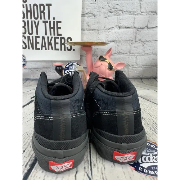 Vans Half Cab Gore-Tex MTE-3 Shoes Mens 7.5 Womens 9 Black Gortex Skateboarding