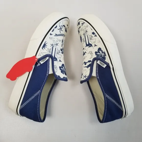 Vans Island Dream Slip-On Shoes Sneakers Women 9.5 Men 8