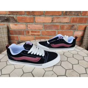 Vans Knu Skool Port Black  Size US 13 Men's New Rare VN0009QC2Q1 Sneakers